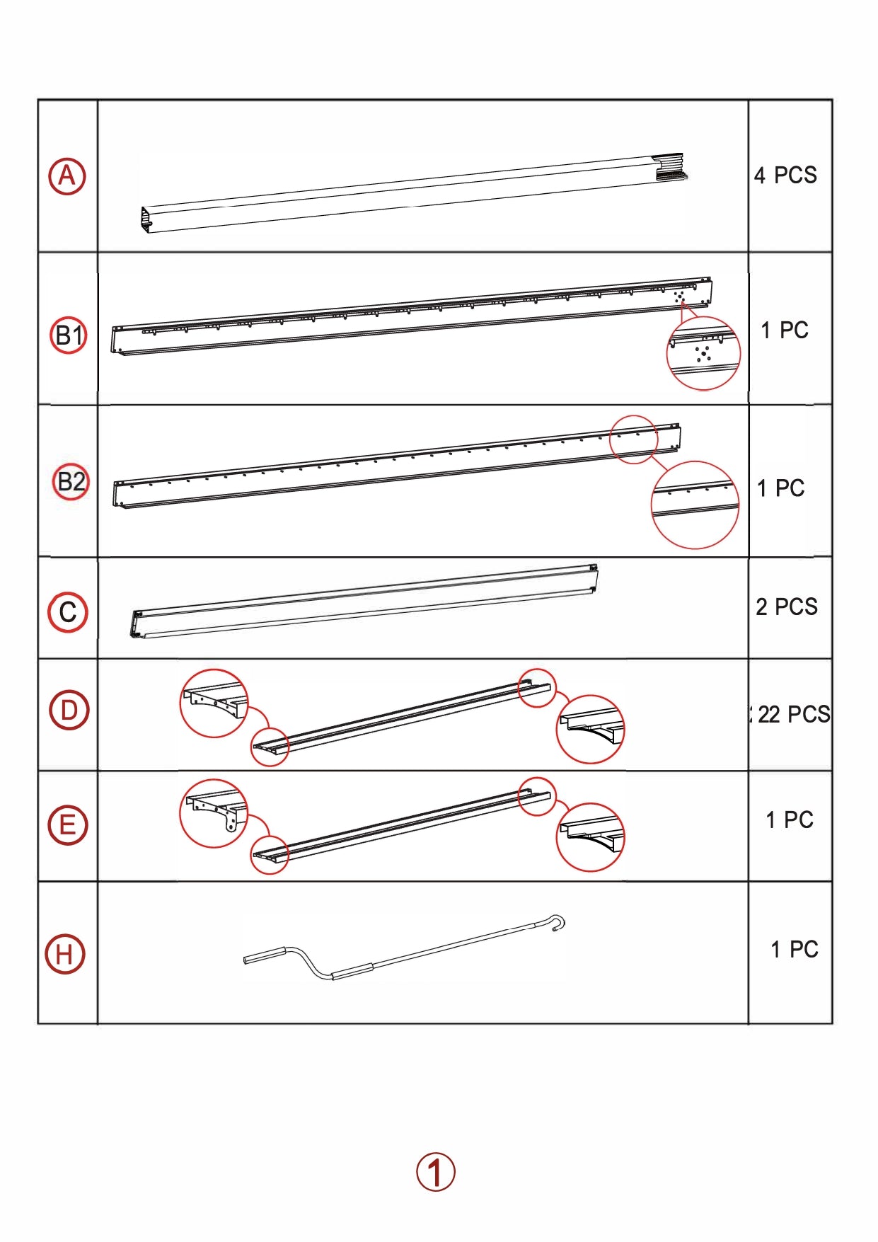 3X36AS PERGOLA BIO CLIMATIQUE ( ANNÉE 2024 )